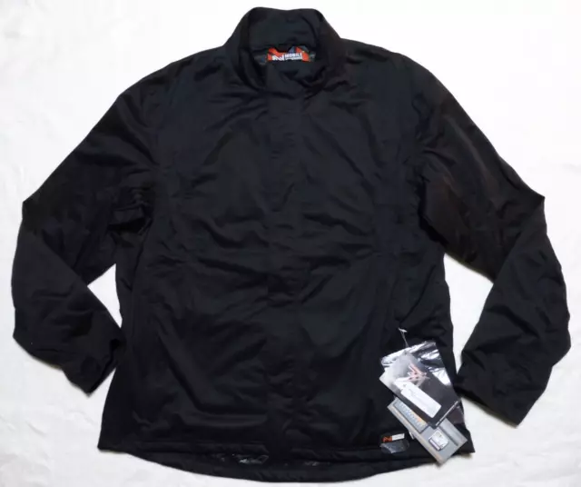Ansai Mens Heated Jacket Black Small. Silverpeak. Mobile Warming Technology