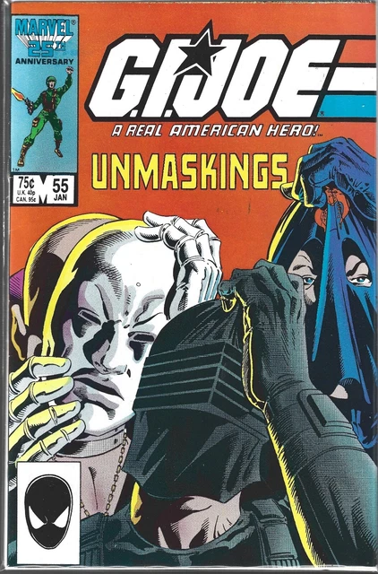 G.i. Joe #55 (Vf) Copper Age Marvel War