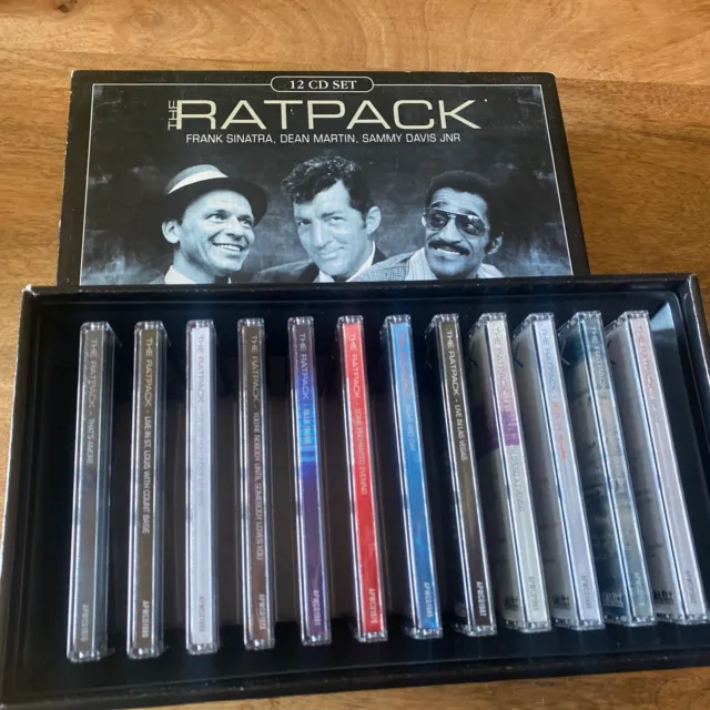 The Rat Pack - Sinatra, Martin, Davis Jnr  - 12 CD Box Set