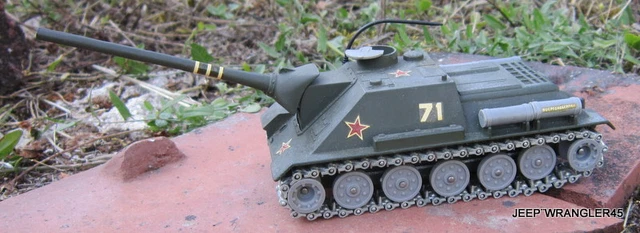 Solido Char SU 100 URSS N°208 Made In France SOLIDO 3/1964