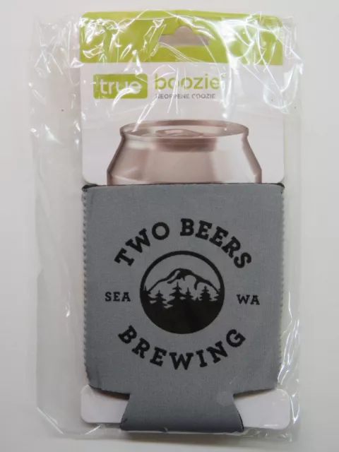 Bierflasche Kann Schaum Koozie ~ Zwei Biere Brewery ~ Seattle, Wa ~ Mehr Honest