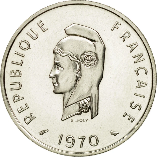 [#493754] Mint, FRENCH AFARS & ISSAS, 50 francs, 1970, Paris, ESSAY, FDC