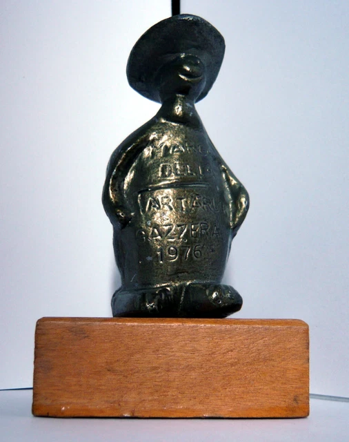 Tartaruga di Peltro 12 cm - Margia della Tartaruga Gazzera 1976