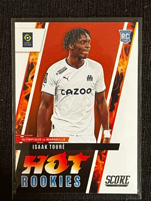 Cards Panini Score Ligue 1 Hot Rookie Isaak Toure Marseille # 15 Toploader