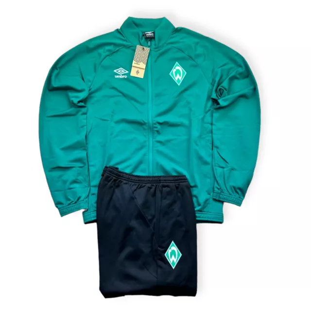 Werder Bremen Trainingsanzug Gr. M L XL XXL 3XL Jacke + Hose Team 2020-21 Umbro