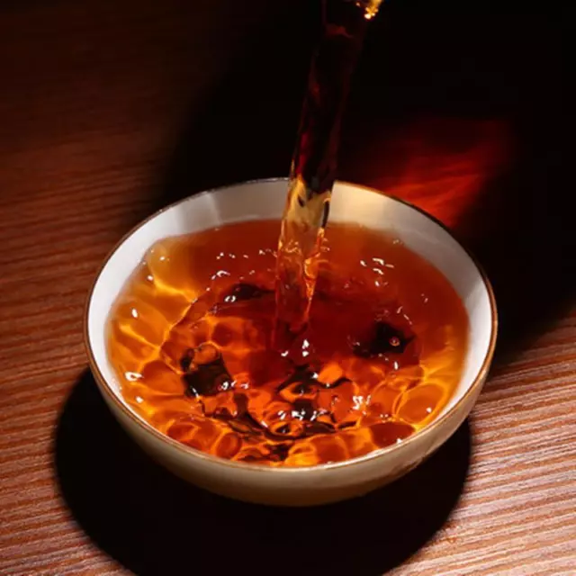 Chinese Yunnan Cream Cha Gao Ripe Tea Black Tea 5Pcs Puerh Shu Puer Resin  Pu-Erh