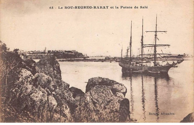 MAROC - SAN50079 - Le Bou Regreg Rabat et la Pointe de Salé