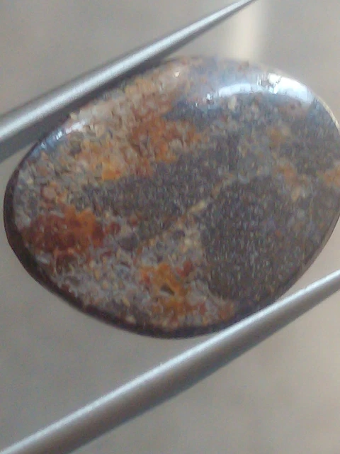 Opale Boulder 9,44ct Australie Ovale Cabochon Non Chauffé 19,87/15,20/4,10mm