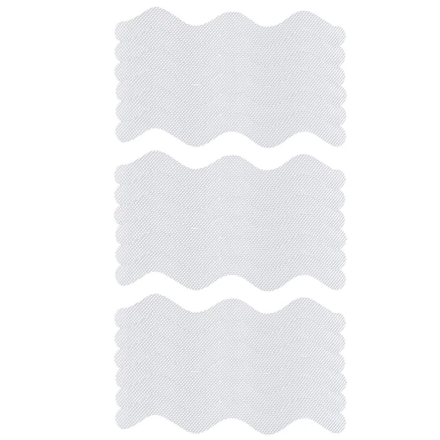 18 piezas pegatinas antideslizantes en forma de S pegatinas cuadradas accesorios