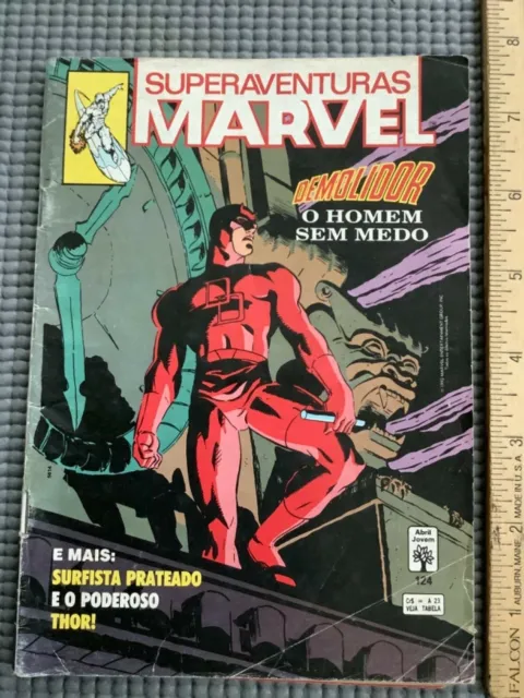 Marvel Comics Brazil Portuguese Daredevil 271 Silver Surfer 24 Thor 398 400 Loki