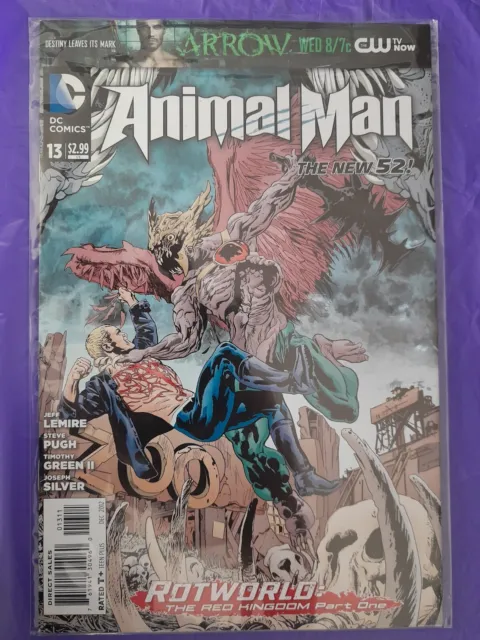 Animal Man #13 new 52 jeff lemire run VF+NM- well kept