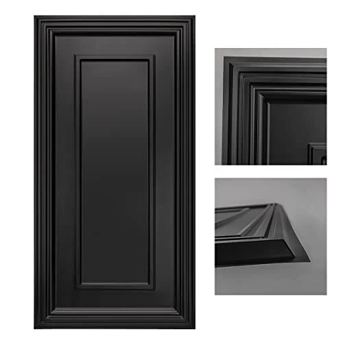 Art3d Drop Ceiling Tiles 24x48in. Black 12-Pack
