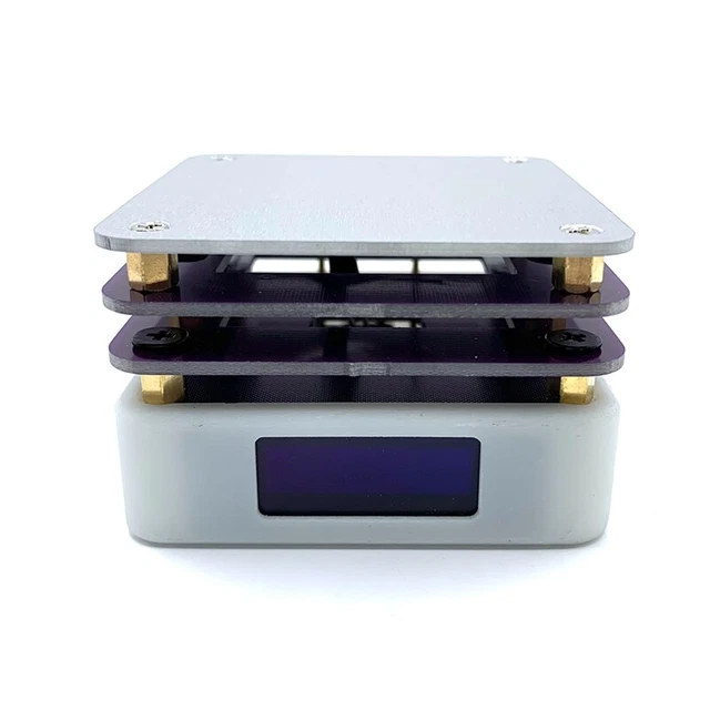 Station Préchauffage PCB 450W 130x130mm - Préchauffeur Cartes électroniques Soudure Professionnel
