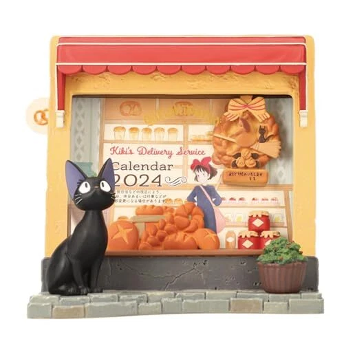 STUDIO GHIBLI 2024 Kiki's Delivery Service Store Diorama Calendar CL