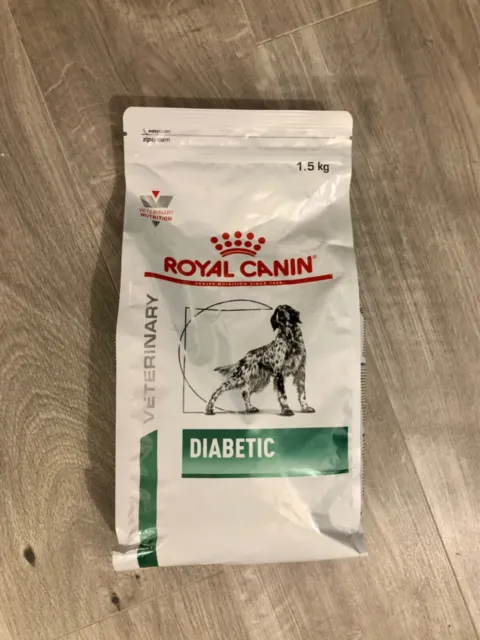 Croquettes chien Royal canin Diabetic 1,5kg