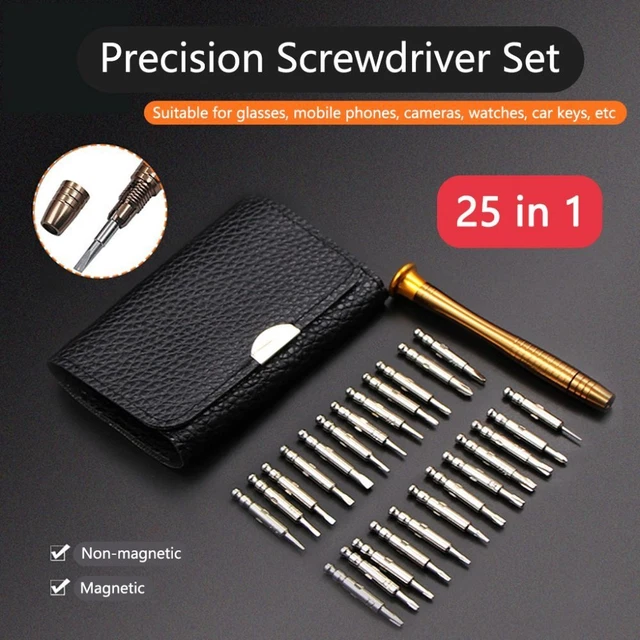 PC Mobile Phone Precision Screwdriver Set 25 in 1 Hand Tools Repair Tool Kit