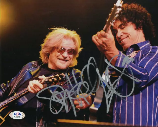 DARYL HALL & JOHN OATES SIGNED AUTOGRAPH 8x10 PHOTO - HALL & OATES VERY RARE PSA