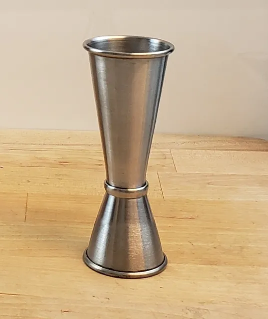 HIC E-Z Step Acrylic Measuring Kitchen & Bar Jigger - 0.5oz to 2oz Measure  Cup
