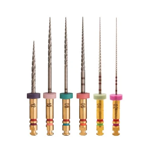 Kerr Dental 830-9925 K3 Nickel-Titanium Engine Files G-Pack 25mm #25 Red 6/Pk