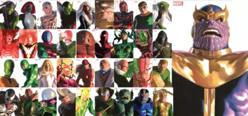 ALEX ROSS "TIMELESS" VILLAIN VARIANTS. Free shipping w/ 8 or more. Pls send msg!