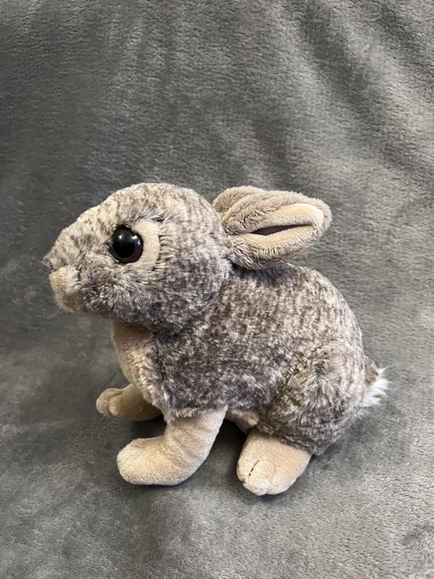 WILD REPUBLIC BUNNY rabbit plush Toy Cute Realistic Life Like £6.49 ...