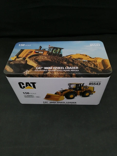 Diecast Master 1/50 Cat 980M Wheel Loader Scale
