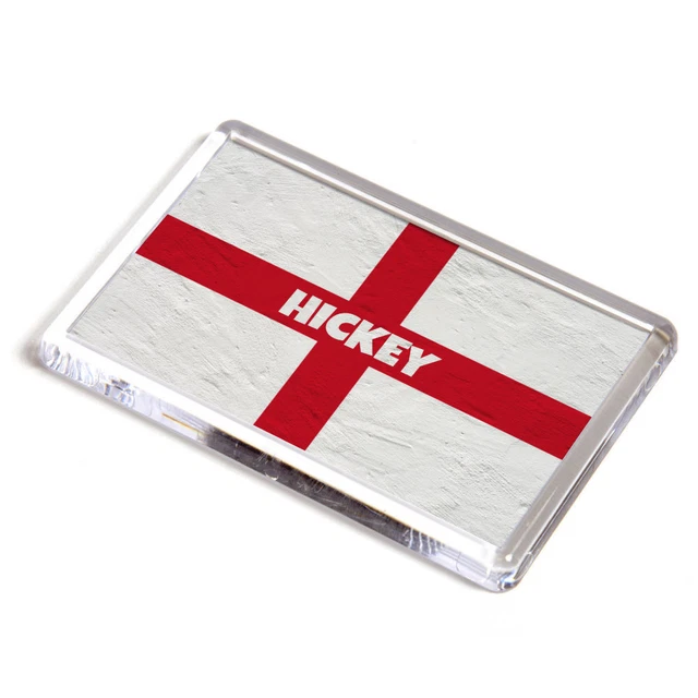 FRIDGE Hickey St Cross/England Flag Surname Gift