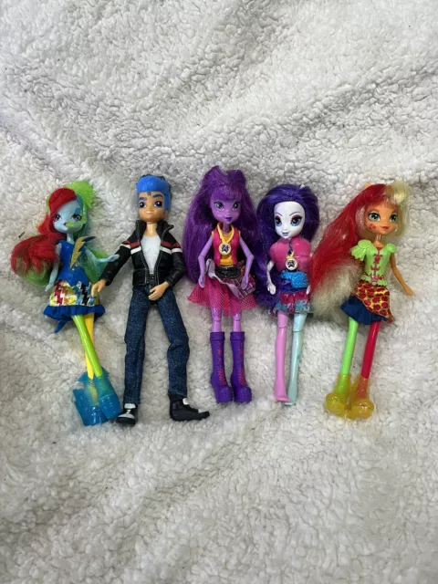 My Little Pony Equestria Girls Doll Bundle 5 Dolls In Total