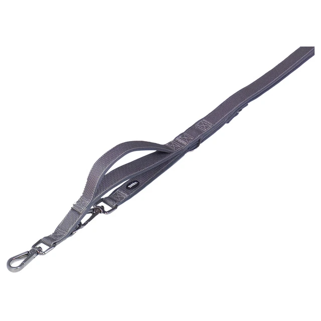 Nobby Führleine mit Kurzführer Classic Preno Royal grau, UVP 35,99 EUR, NEU