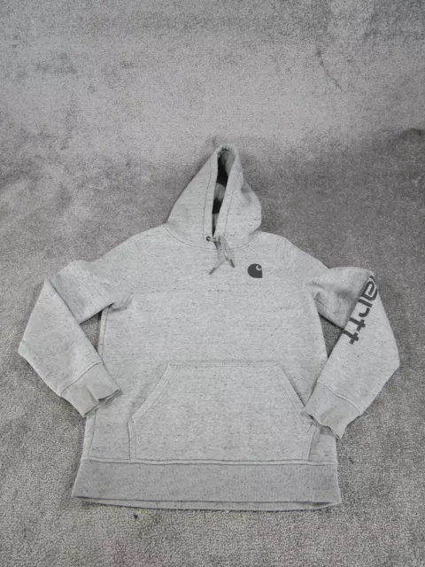 Carhartt Hoodie Womens Small Clarksburg Gray Sweater