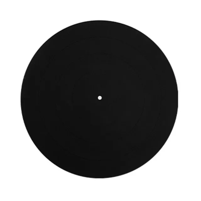 Durable LP Antislip Mat for Turntables Eliminates Static and Enhances Bass