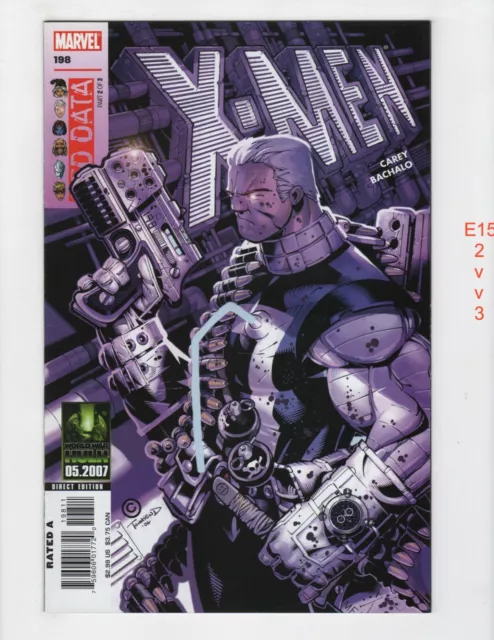 X-Men #198 VF/NM 1991 Marvel e1523
