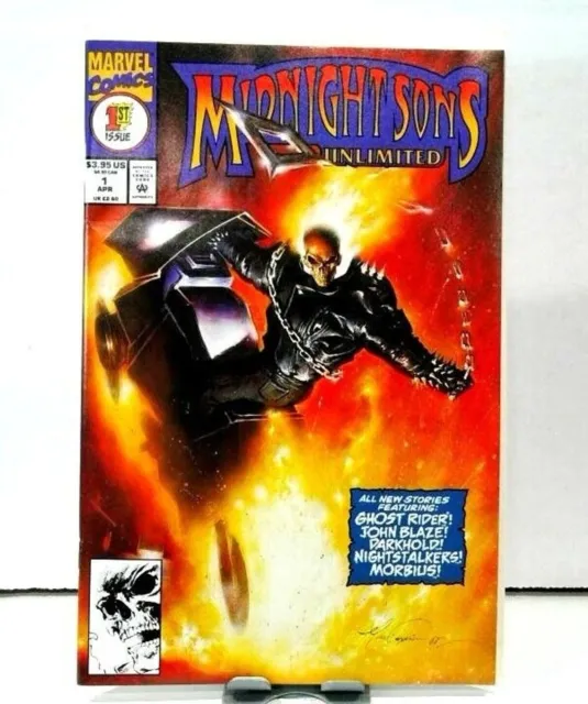 MIDNIGHT SONS: UNLIMITED #1 (1993) - MARVEL COMICS - MCU Comic Book Ghost Rider