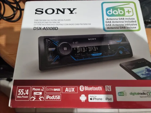 Autoradio Sony DSX-A510BD kit avec antenne DAB 2