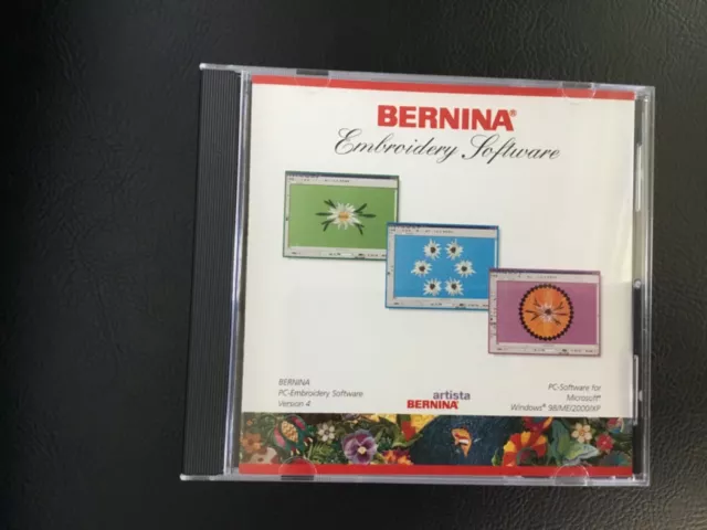 Software de bordado de PC Bernina - versión 4
