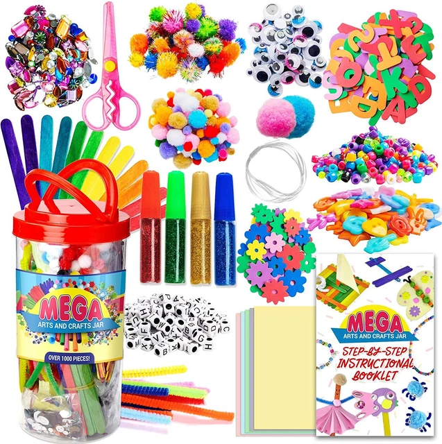 Dragon Too Mega Kids Crafts and Pink, Yellow, Blue, Purple, Assorted, Green