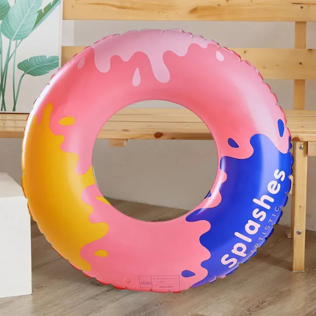 Pool Floats Tube Thicked PVC Water Play Swim Ring Soft Sturdy for Beach Vacation