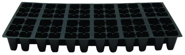 Seed Starting Trays 72 Cell 1206 Inserts Flower Garden Propagation - 12 Pack