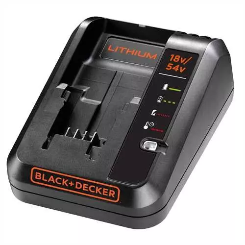 Chargeur de Batterie Rapide Black&decker BDC1A Compatible Avec Lithium 18-54V