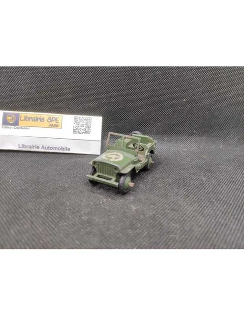 Dinky Toys 828 Jeep Porte-Fusées SS 10 - 1:43 - Rare Avec Boîte - France
