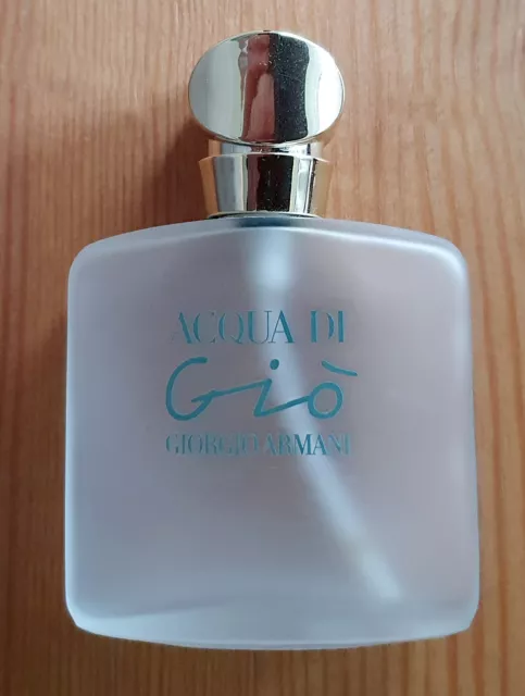 Vintage „Giorgio Armani®“ Parfüm-Flakon 35 ml, aus Glas, Achtung: der Flakon ist