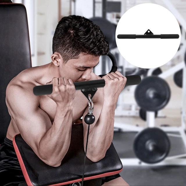 Acier Barre De Remise En Forme Aptitude Poignée Rameur Barres Musculation