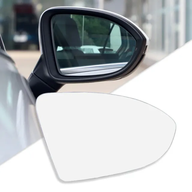 Rechts Beifahrerseite Spiegelglas Beheizbar für Volkswagen Golf 7