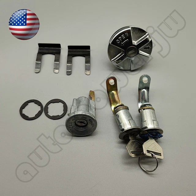 IGNITION CYLINDER LOCK Gas W/Keys For Toyota Land Cruiser FJ40 Fj25 BJ