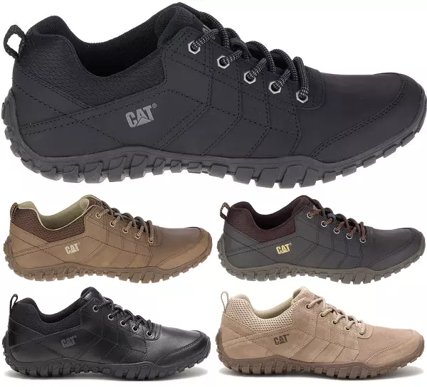 CAT CATERPILLAR INSTRUCT Leather Sneakers Casual Trainers Shoes Mens All Size 94.99 PicClick UK