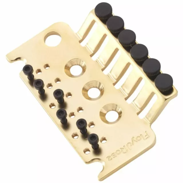 Floyd Rose FR1TBPSG 1000 Series Tremolo Base Plate, Satin Gold