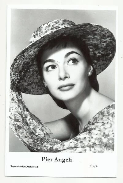(Bx24) Pier Angeli Swiftsure Photo Postcard (G5/4) Filmstar Pin Up Glamor