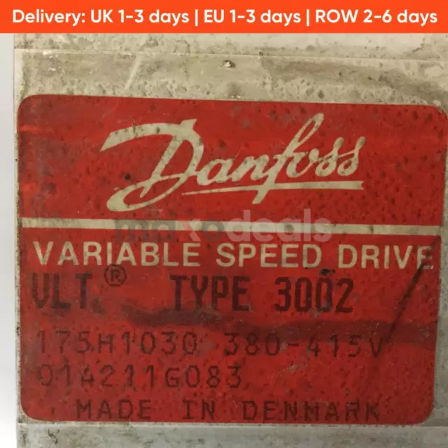 Danfoss 175H1030 Variable Speed Drive VLT3002 380-415V *no covers Used UMP 2