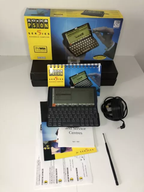 PSION Series 5 PDA 8MB with stylus Grade A fully working great screen condition