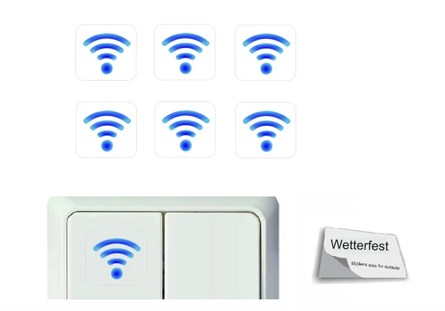 Collection D'autocollants Wifi | Vecteur Gratuite